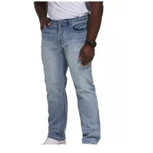 Seeded & Sewn Jordan Reg Straight Cotton Jeans  Men's size 38Wx  34L